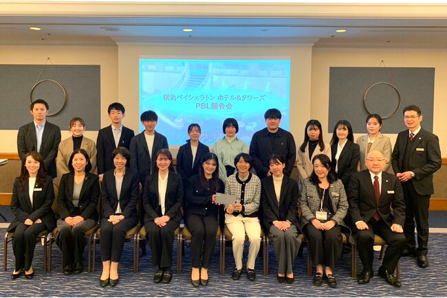 横浜ベイシェラトン ホテル＆タワーズ×神奈川大学産学連携プロジェクトから、学生考案の新プランが誕生