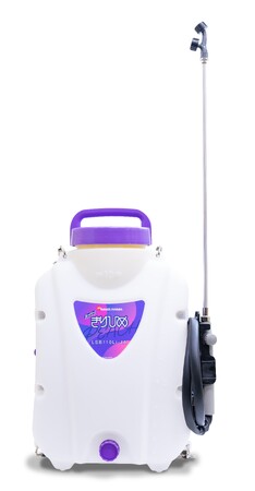 【新製品情報】JA 全農との共同開発で誕生した“女性が使いたくなる”オリジナルバッテリー動噴「きりひめPEACH」機能性やデザイン性を追求したフルリニューアルモデルを発売開始