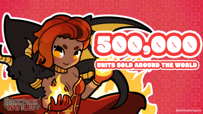 Steamレビューで好評価率95%！『バックパック・バトル』販売開始2週間で全世界50万本の売上を達成！