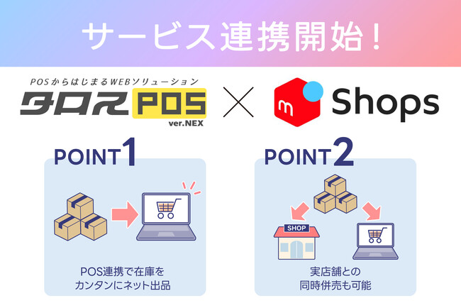 遂に!「タロスPOS」が「メルカリShops」と連携開始!