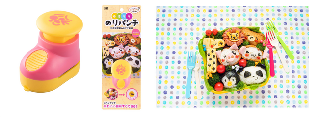 料理研究家みきママ監修！のりをはさんでワンプッシュするだけでキャラ弁の顔が簡単に作れるちゅーぼーず！「みきママのりパンチ」が新登場