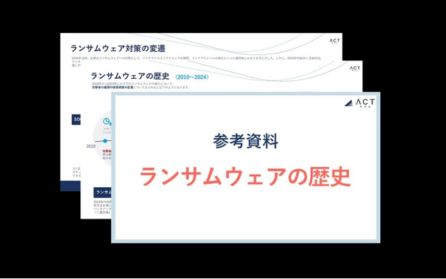 アクト、ランサムウェアの歴史のホワイトペーパーを公開