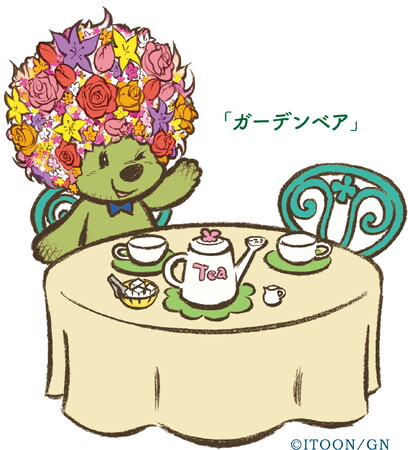 【新横浜プリンスホテル】ホテル7Fルーフトップの開放的な空間でお花畑をイメージしたガーデンネックレス横浜コラボレーションメニューを販売