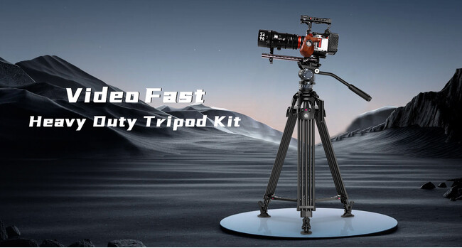 「新販売」Ulanzi VideoFast Heavy Duty三脚、プロ写真家のための究極のパートナー