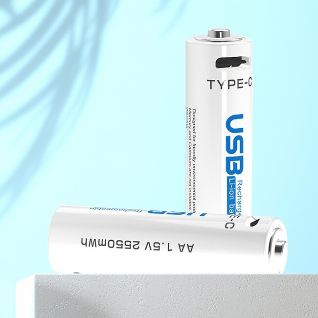 USB-Cで直接充電できる画期的な単3・単4形電池「USBattery-G」を共同購入プラットフォーム「Crowd」でキャンペーン開始