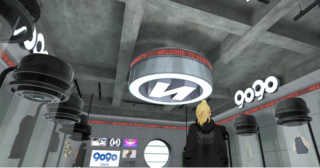 ストリートブランド『9090』がメタバースを活用したデジタルファッションモール『WEAR GO LAND』に出店！