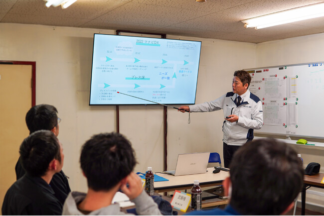 AI搭載の生産計画DXサービス「最適ワークス」導入企業 のスザキ工業所にて、各務原市製造業向け事例発表会を実施