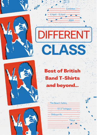 渋谷・富ヶ谷のGrand Gallery/The Beach Galleryにて、1980-90'sのUKミュージック・シーンをテーマにしたヴィンテージTシャツ、ポスターの展覧会が開催決定！