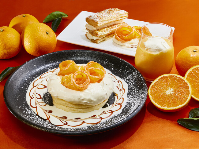 【高倉町珈琲】「きよみオレンジのリコッタパンケーキ」が期間限定で登場！昨年も好評の「清見オレンジフェア」は3月28日(木)からスタート！