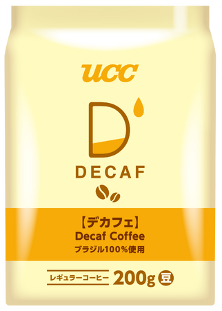 おいしいデカフェコーヒーをお店でも！多様化するライフスタイルに寄り添う『UCC デカフェ ブラジル100%（豆）200g』 新発売
