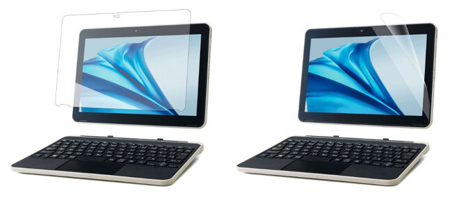dynabook K70をしっかり保護！「反射防止の抗菌フィルム」「高透明のガラスフィルム」2種類の画面保護フィルムを新発売