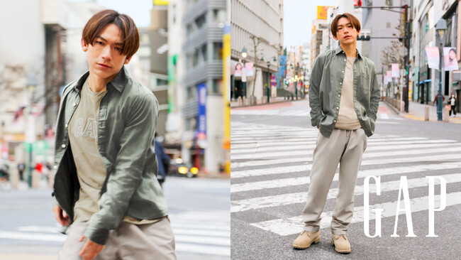 Gap、EXILE NAOTOらを起用した最新のGapリネンを纏うヴィジュアル第二弾を公開
