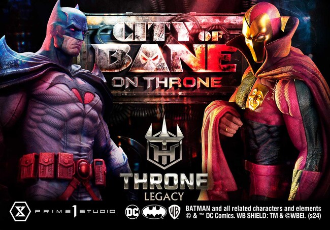 DCコミックス『シティ・オブ・ベイン』から、「フラッシュポイント バットマン」「サイコ・パイレート」の1/4ポリストーン製スタチューが予約開始
