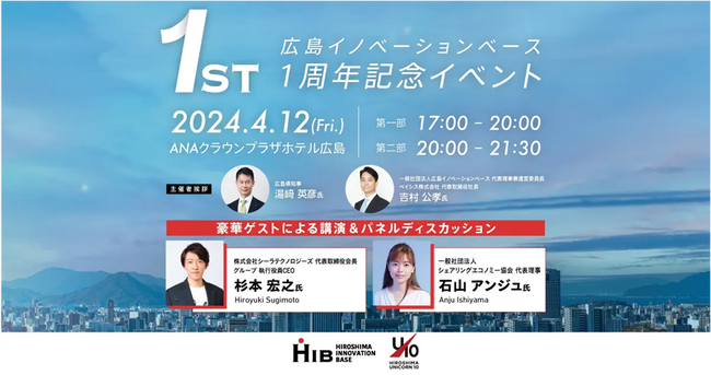 「広島イノベーションベース」１周年記念イベント開催