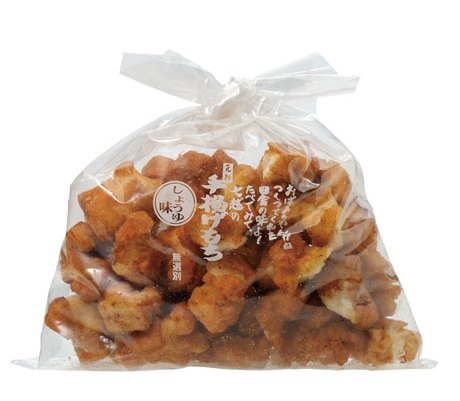 【七越製菓】創業40周年と手揚げもち25周年を記念して、「復刻版手揚げもちしょうゆ味」を期間限定発売。