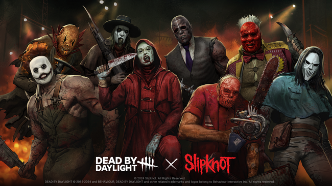スリップノットを象徴する「マスク」が『Dead by Daylight』に新コレクションとして登場！