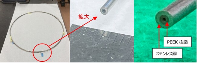 分析機器の高性能化、高速化に対応した 小径「FINE PEEK-STキャピラリーコイル管」量産体制確立のお知らせ
