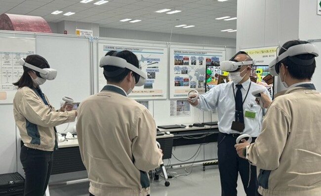 【GQLCにおける最先端技術活用】トヨタ紡織株式会社（ものづくり革新センター）での大規模VR体験会の実施
