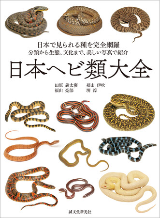 【日本産ヘビ類を完全網羅】 最新の研究成果を反映した解説や美しい写真を多数収録した、日本のヘビを知るための決定版書籍！