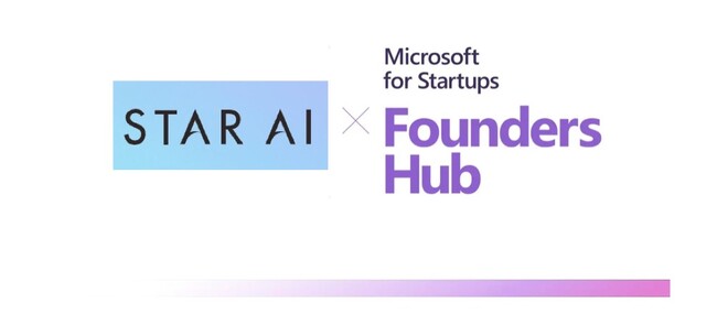 生成AIを含む数多くのAI開発実績を用いてビジネス変革を支援する株式会社STAR AIが、マイクロソフト社のスタートアップ企業支援プログラム「Microsoft for Startups」に採択