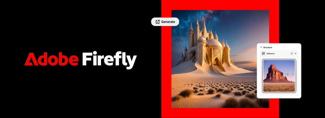 Adobe Fireflyの新機能「構成参照」を発表