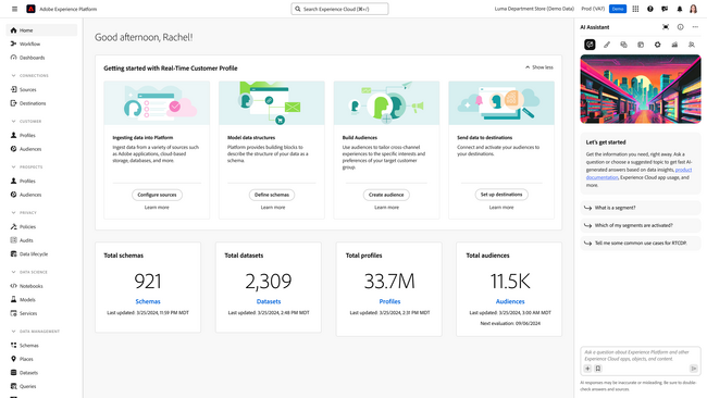 アドビ、Adobe Experience Platformのイノベーションでデータ主導の大規模なパーソナライゼーションを加速
