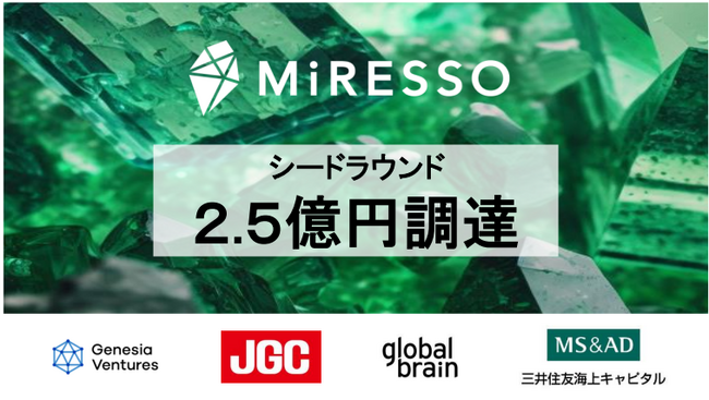 核融合スタートアップの株式会社MiRESSOが、シードラウンドにて2.5億円の資金調達を実施