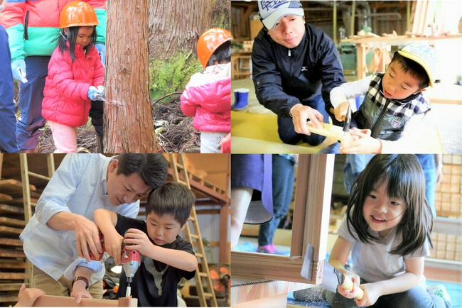 全国の林業関係者が団結して「6歳になったら机を作ろう！」プロジェクトを推進