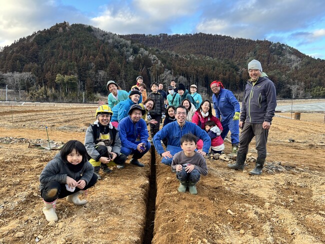 津波被害の町をリジェネラティブ農業により再生「ぶどう苗木の植樹」2024年4月6日から開始