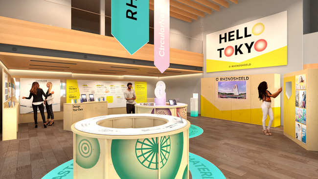 台湾発 スマホアクセサリーブランド「RHINOSHIELD」、代官山T-SITE GARDEN GALLERYにて、4/4(木)～4/7(日)に「サステナブル」がテーマのPOP UPを開催