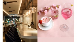 InterContinental Yokohama Pier 8「Larboard(ラーボード)」で桜カクテルフェアを開催中