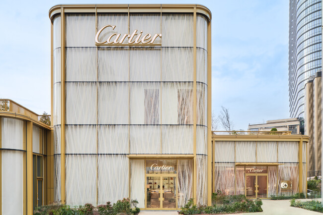 本日3月27日（水）、カルティエ ブティック 麻布台ヒルズ店 グランドオープン。オープニングセレモニーに杏さんが登場。