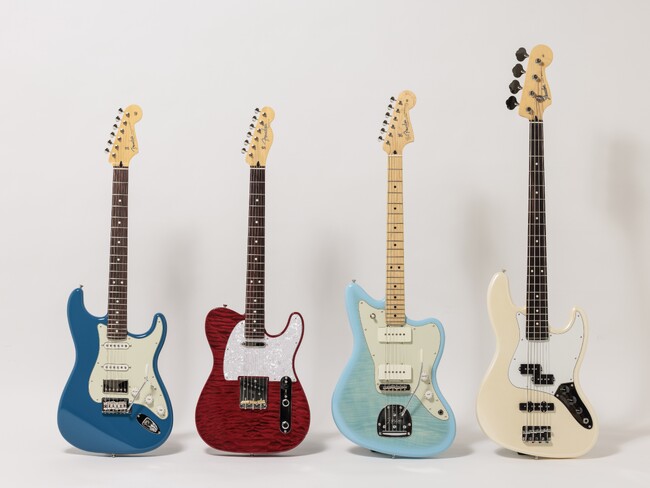 Fender(R)︎の人気日本製シリーズの2024年限定コレクション【2024 Collection Made in Japan Hybrid II】2024年3月28（木）より順次発売