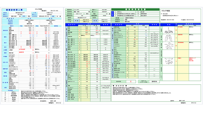 大好評「エクセル形式 健診結果報告書」100施設ダウンロード達成／整形外科や婦人科など、健康診断を受け入れていない医療機関様のお困りごとを解決できました！