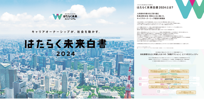 キャリアオーナーシップとはたらく未来コンソーシアム、「はたらく未来白書 2024」を公開