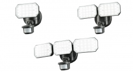 不審者を威嚇する高速フラッシュ点滅を搭載した防犯センサーライト3月28日新発売! 不審者を威嚇する高速フラッシュ点滅を搭載した防犯センサーライト3月28日新発売!