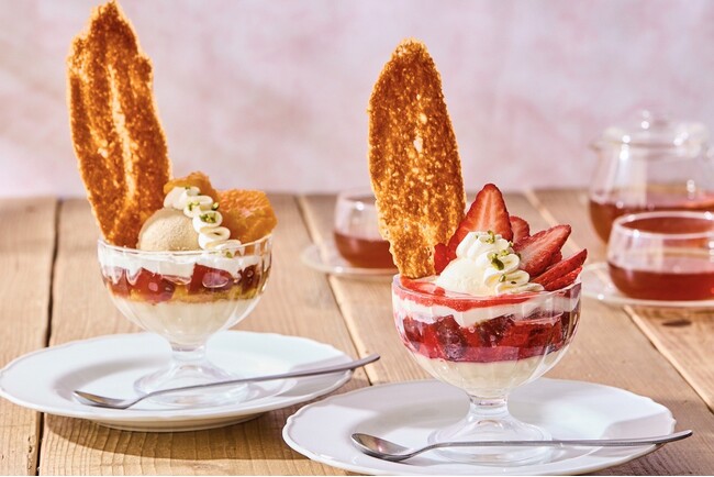 J.S. PANCAKE CAFEで至福のひとときを。 紅茶好きのための新スイーツ「ティーパフェ」を販売！ 