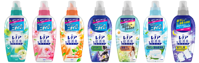 汗をかいた時のニオイだけでなく、ベタつきまで解決*1！「レノア超消臭1WEEK」シリーズが全ラインアップをリニューアルし2024年4月上旬より発売