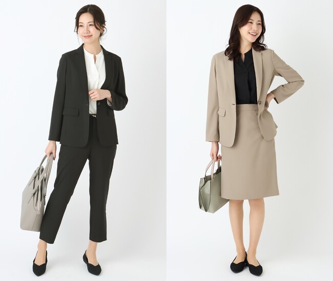多様化するレディス市場に“ゼロプレッシャー”なスーツ誕生！着心地とコスパに優れた上下1万円以下のセットアップスーツ