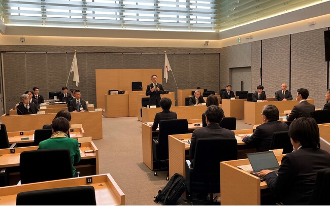 【山口県宇部市】宇部市長が成長産業の取組について経済同友会 地域共創委員会と懇談