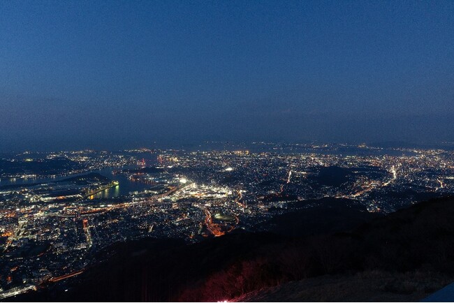 日本新三大夜景都市・北九州市の皿倉山へバスで行こう!小倉駅~皿倉山線を運行します!