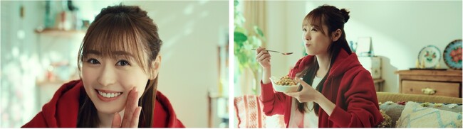 福原遥さんカルビー新TVCMに出演福原さんイチオシの「フルグラ(R)」のおいしい食べかたとは！？「フルグラ(R)あとがけ」篇、2024年4月1日（月）より全国で順次放送開始！