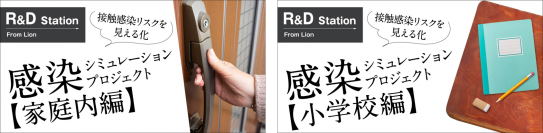 “ウイルスの接触感染リスクを可視化するシミュレーションモデルの研究”に関する記事を『R&D Station From Lion』にて公開