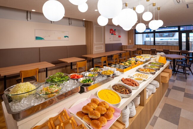 大阪富士屋ホテル 　朝食バイキングレストラン　　４月１日オープン!