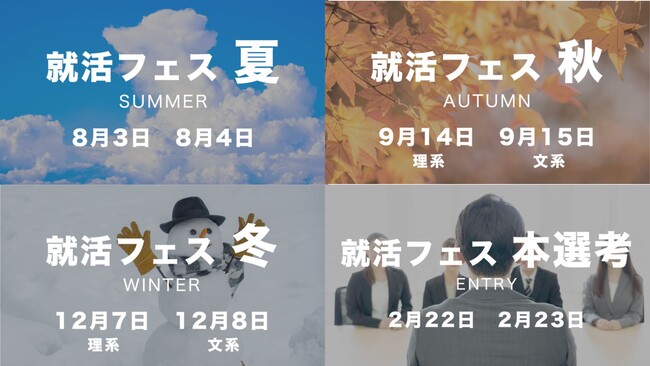 学生満足度99％の本音就活に特化した『JOBTV就活フェス』26卒向けイベントの参加企業受付開始