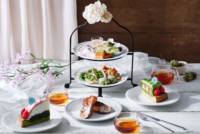 【RITUEL （リチュエル ) 等々力】「桜と宇治抹茶のアフタヌーンティー」4月1日(月)から提供開始