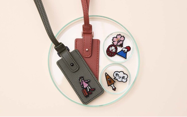 【moln】エストネーション六本木ヒルズ店にて期間限定ポップアップストアをオープン 刺繍作家 小林モー子とのコラボレーションPINS先行発売