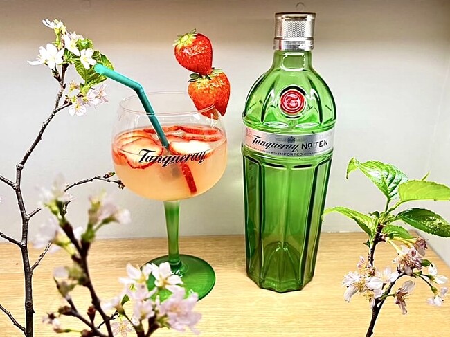 【お花見シーズン限定】春のオリジナルカクテルを楽しめるaarke、Tanqueray No.TEN、CRAFT BASE MEGUROのトリプルコラボイベントが実現！目黒にて4/14(日)まで開催。