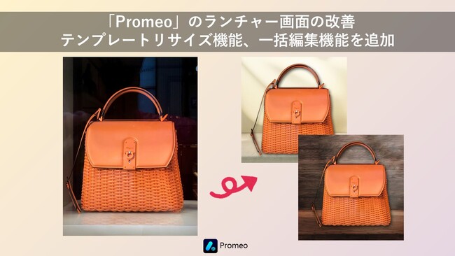 サイバーリンク、テンプレートデザインツール「Promeo」のランチャー画面の改善、テンプレートリサイズ機能、一括編集機能を追加
