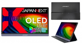JAPANNEXTが15.6インチ4K(3840x2160)解像度 有機ELパネルを搭載したモバイルモニター2機種を3月29日(金)に発売 JAPANNEXTが15.6インチ4K(3840x2160)解像度 有機ELパネルを搭載したモバイルモニター2機種を3月29日(金)に発売